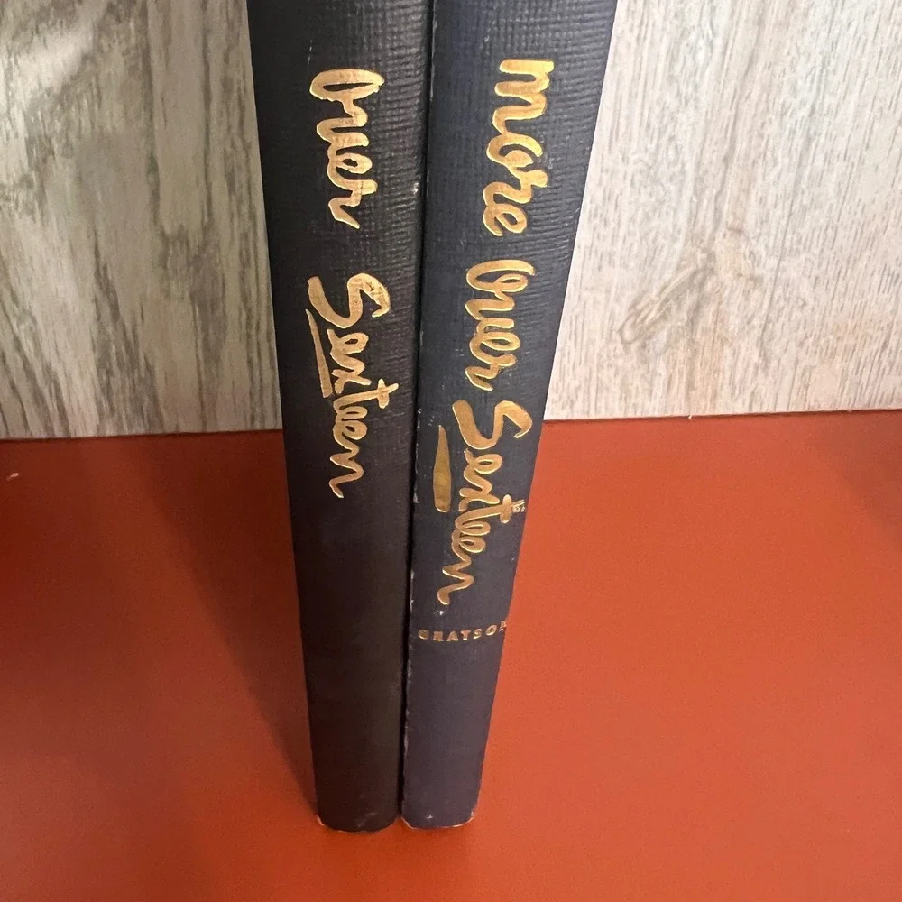 Vintage Over Sixteen and More Over Sixteen Grayson Adult Humor Book Set 1950s
